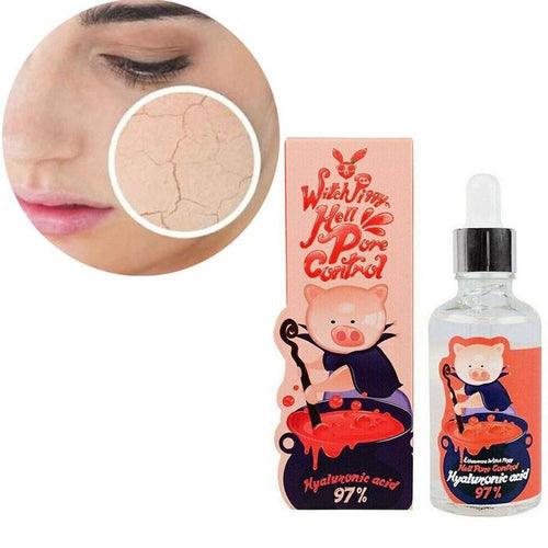 Facial Serum Witch Piggy Hell Pore Control Facial Serum Hyaluronic Acid 97% 50g Face Facial Serum Crean Skin Care Facial Essence