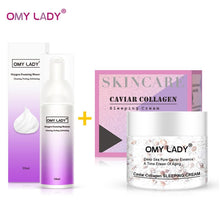 Load image into Gallery viewer, OMYLADY Oxygen Foaming Mousse Deep Cleansing Face Cleanser Moisturizing Oil Control Shrink Pores Remove Blackhead Face Cleanser
